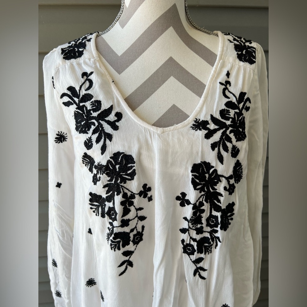 Free People Sweet Tennessee Printed Mini Shift Dress Sz - Picture 4 of 15